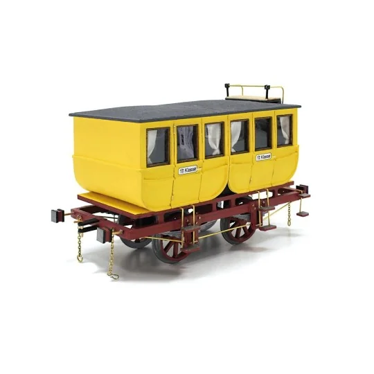 OcCre 56001 Adler Passenger Cars 1/24 scale wood and metal construc... 56001-OcCre 56001 Adler Passenger Cars 1/24 scale wood and metal construction kit