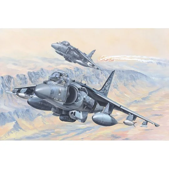HB81804-AV-8B Harrier II 1/18 Hobby Boss - HB81804