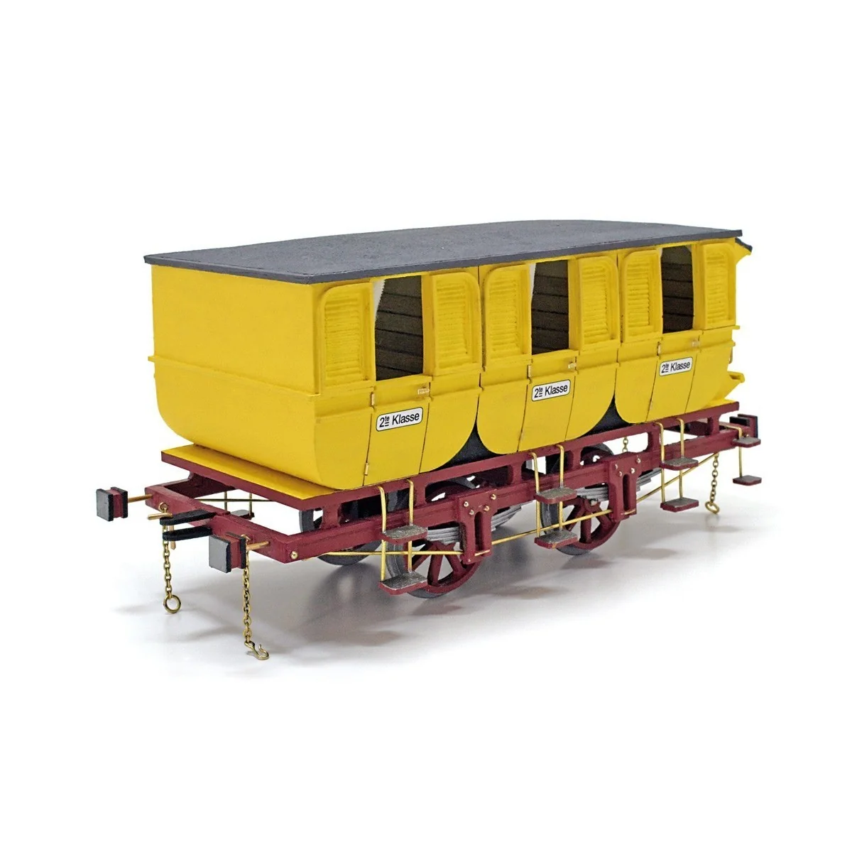 OcCre 56001 Adler Passenger Cars 1/24 scale wood and metal construc... OcCre 56001 Adler Passenger Cars 1/24 scale wood and metal construc...