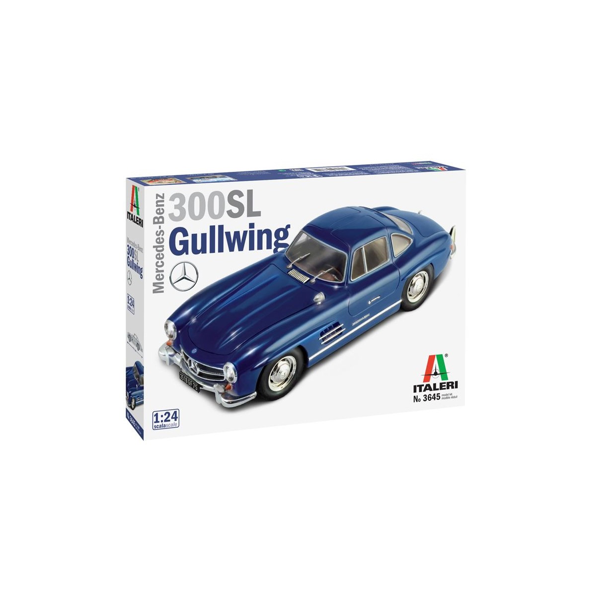 Mercedes Benz 300 SL Gull Wing 1/24 Italeri Italeri I3645 - 2