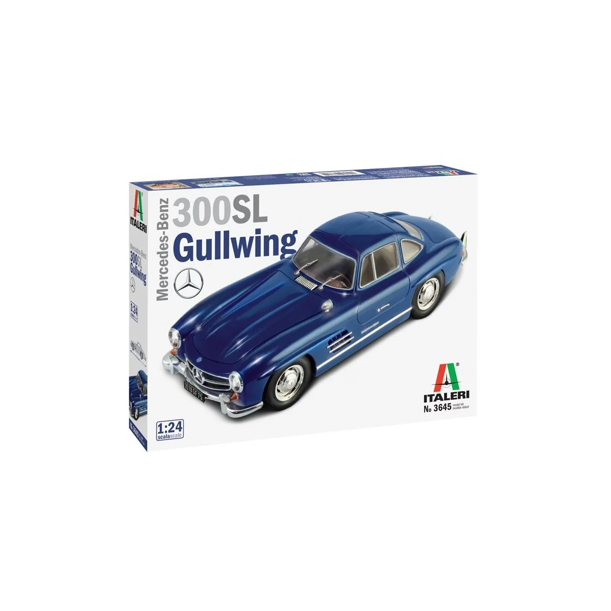 Mercedes Benz 300 SL Gull Wing 1/24 Italeri Italeri I3645 - 2 Mercedes Benz 300 SL Gull Wing 1/24 Italeri Italeri I3645 - 2