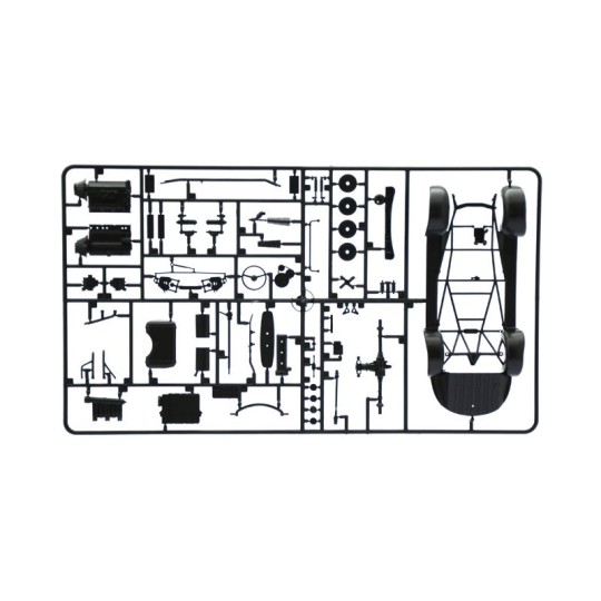 I3645-Mercedes Benz 300 SL Gull Wing 1/24 Italeri - I3645