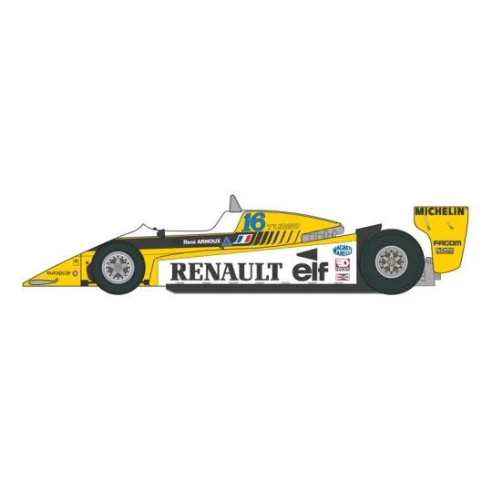 I4707-Renault RE20 Turbo 1/12 Italeri