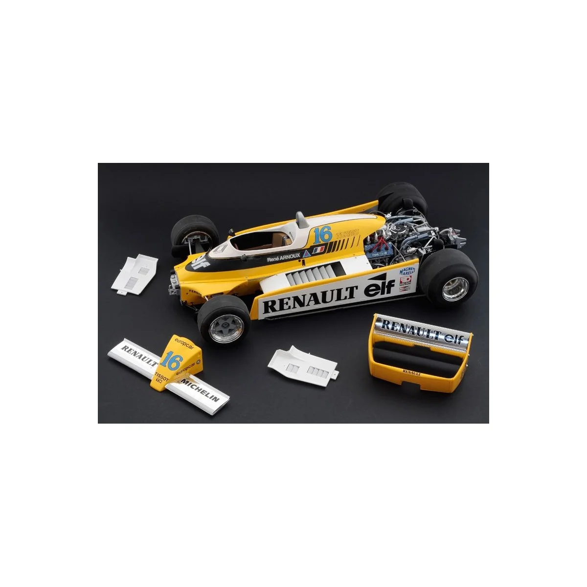 Renault RE20 Turbo 1/12 Italeri Italeri I4707 - 9 Renault RE20 Turbo 1/12 Italeri Italeri I4707 - 9
