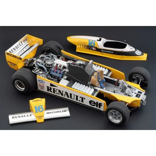 Renault RE20 Turbo 1/12 Italeri Italeri I4707 - 10 I4707-Renault RE20 Turbo 1/12 Italeri - I4707