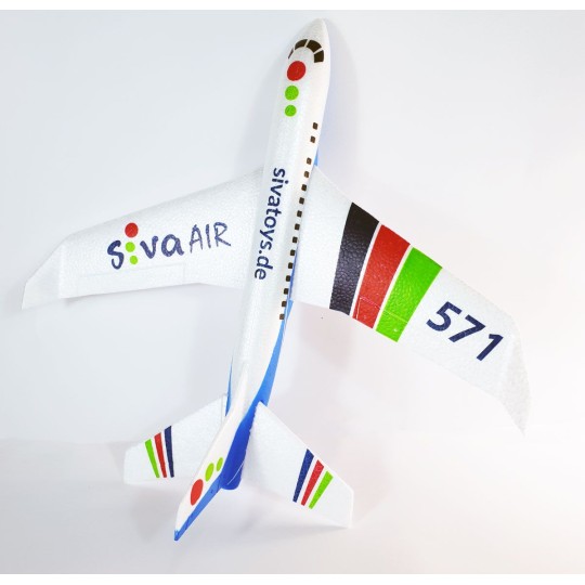SV-10330-Glider Siva Air 571 blue - 48cm EPO free flight