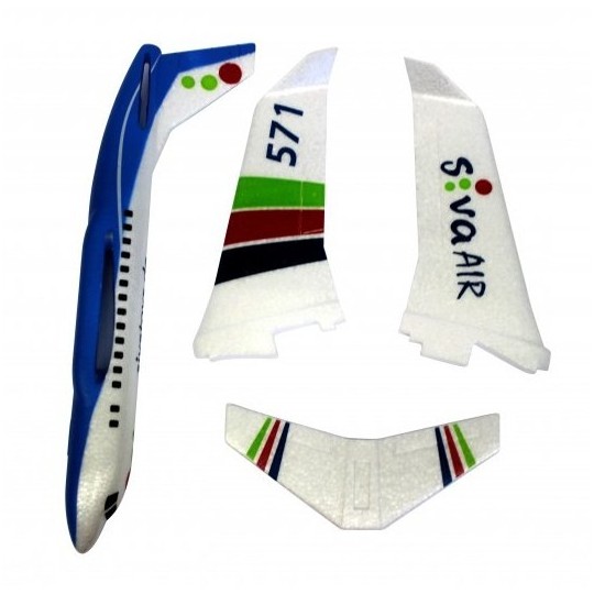 SV-10330-Glider Siva Air 571 blue - 48cm EPO free flight