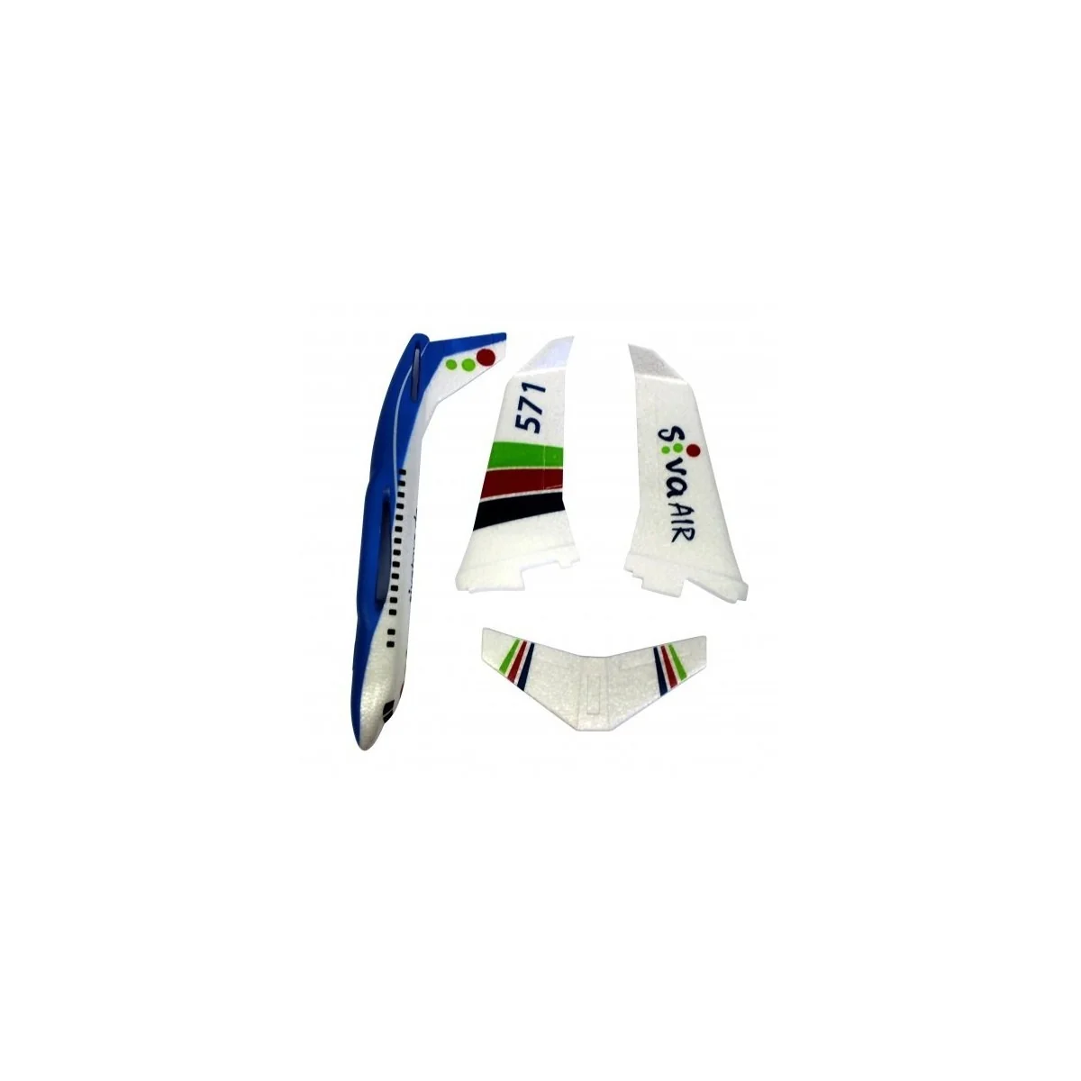 Planeur Siva Air 571 bleu - 48cm EPO vol libre Siva SV-10330 - 7