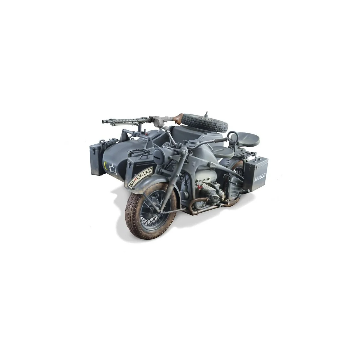 Sidecar Zündapp KS 750 1/9 Italeri Italeri I7406 - 1