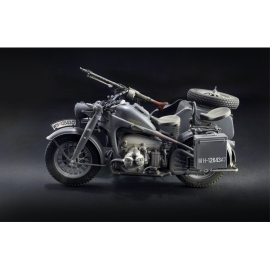 Sidecar Zondapp KS 750 1/9 Italeri Italeri I7406 - 9 I7406-Sidecar Zondapp KS 750 1/9 Italeri - I7406