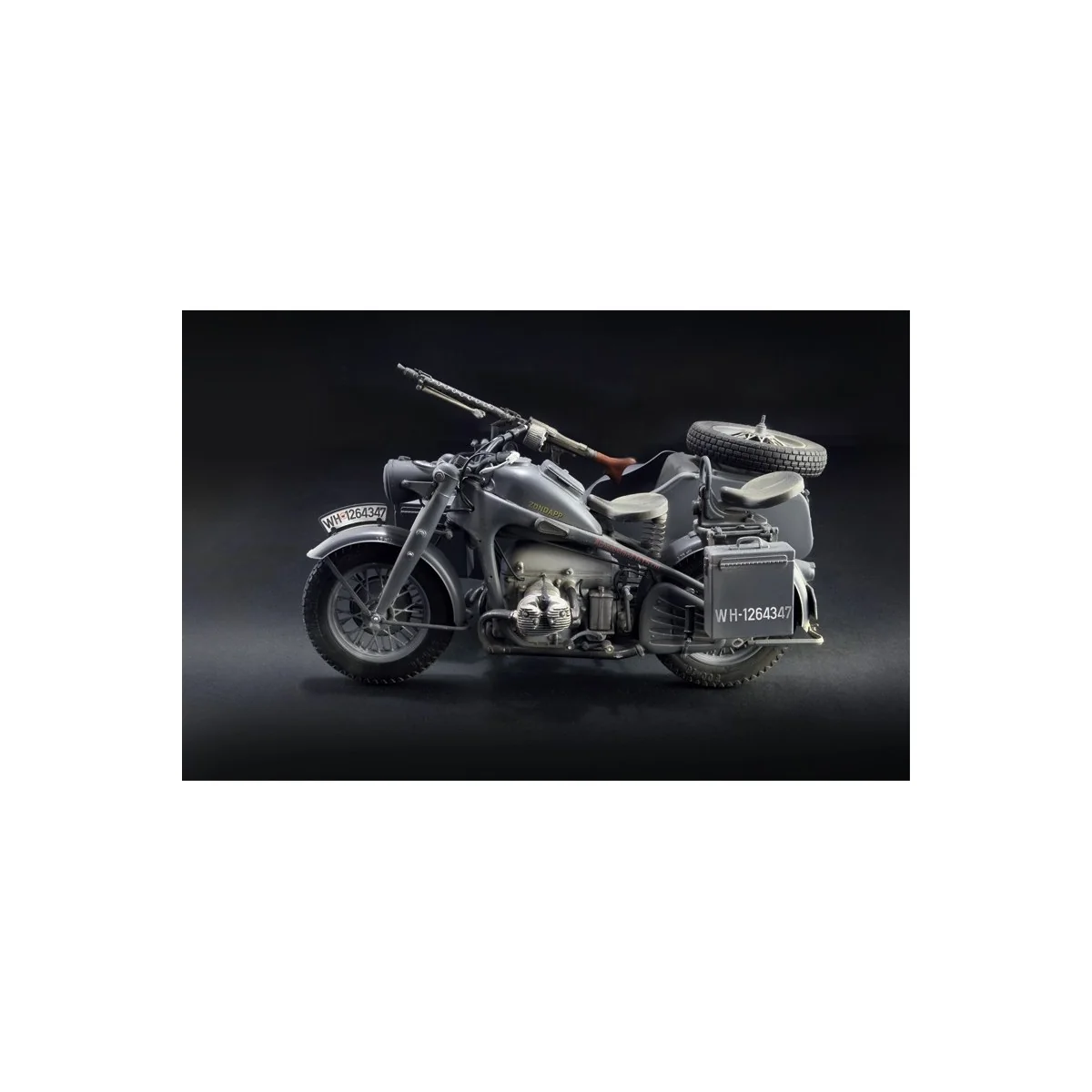Sidecar Zündapp KS 750 1/9 Italeri Italeri I7406 - 9