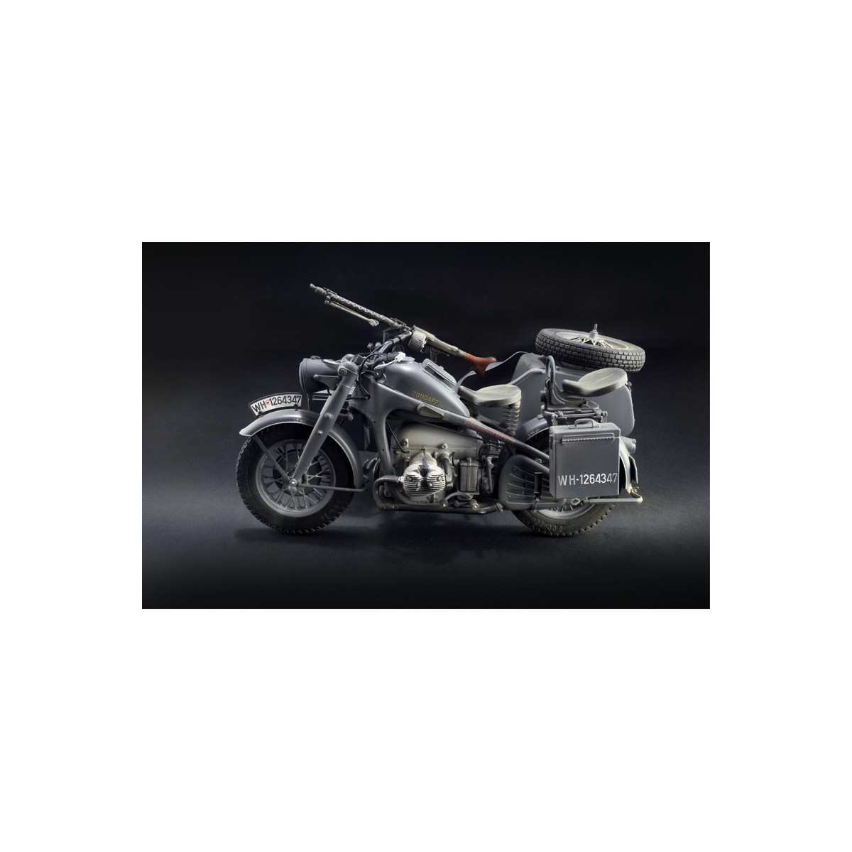 Sidecar Zondapp KS 750 1/9 Italeri Italeri I7406 - 9 Sidecar Zondapp KS 750 1/9 Italeri Italeri I7406 - 9