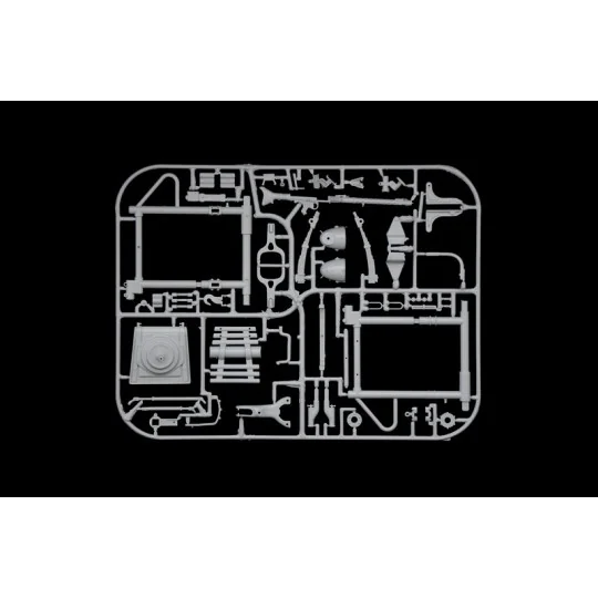 Sidecar Zondapp KS 750 1/9 Italeri Italeri I7406 - 10 I7406-Sidecar Zondapp KS 750 1/9 Italeri - I7406