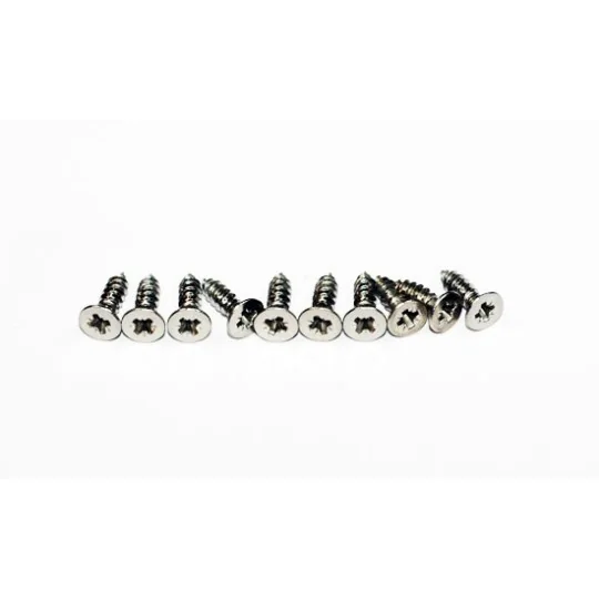 S045382210-Vis Tole Inox Tête Fraisée Pozi M2.2x9.5 A2Pro - S045382210