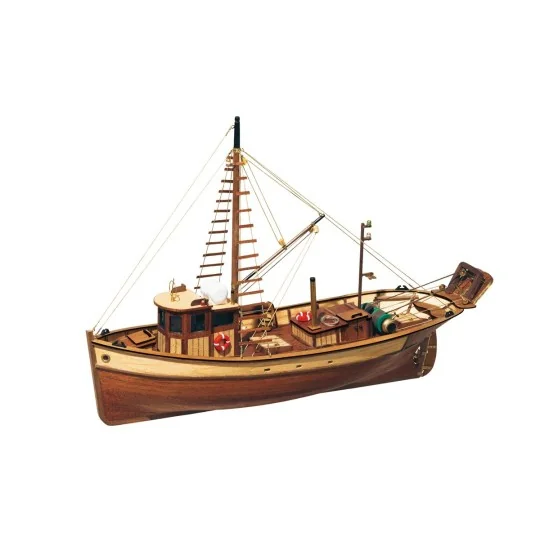 Boat Palamos 1/45 Kit Construction Wood OcCre OcCre 12000 - 1 12000-Boat Palamos 1/45 Kit Construction Wood OcCre - 12000