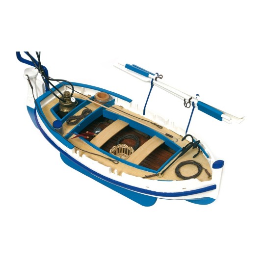 52002-Boat boat Canoe of Light 1/15 kit construction wood OcCre