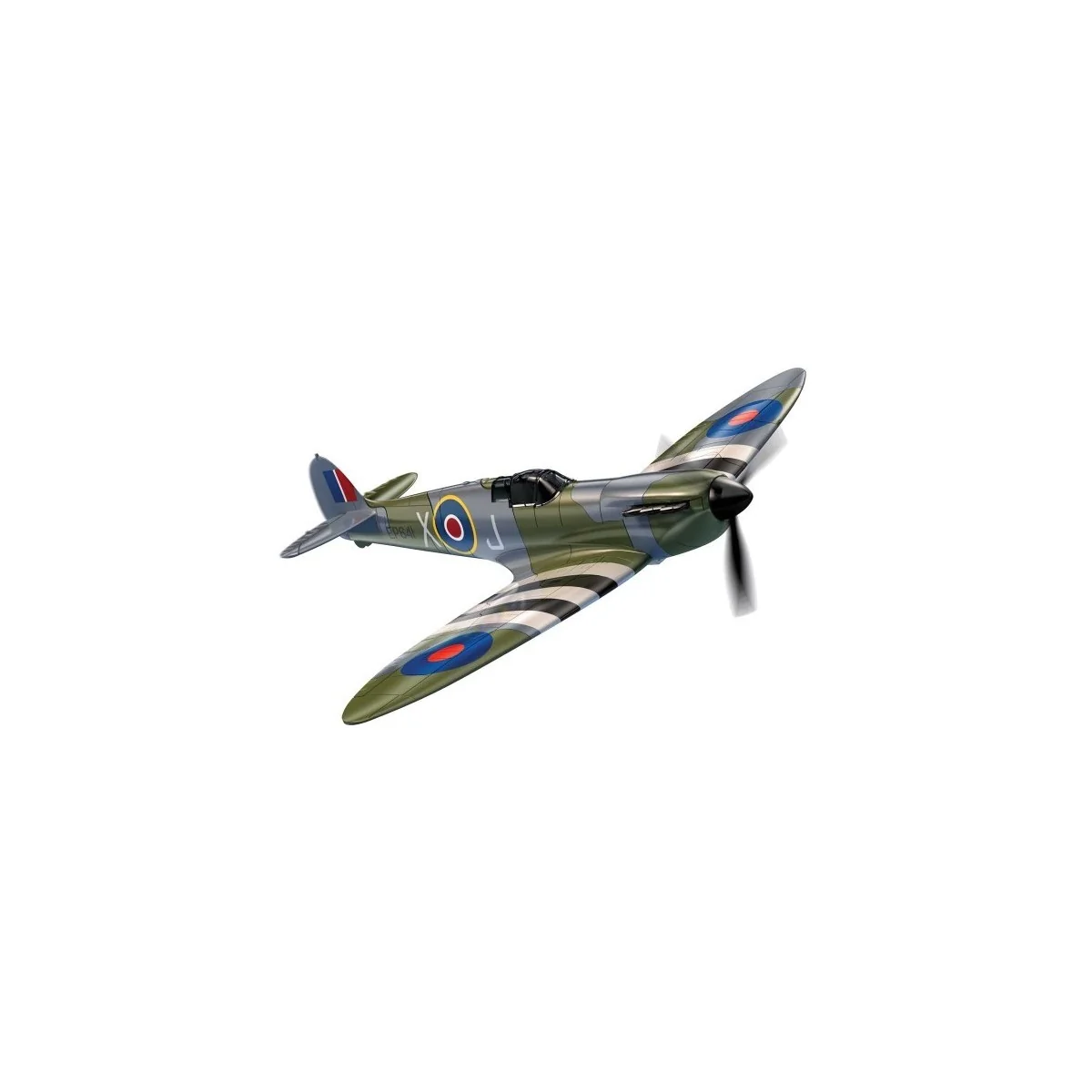 D-Day Spitfire - Quick Build Airfix Airfix J6045 - 5 D-Day Spitfire - Quick Build Airfix Airfix J6045 - 5