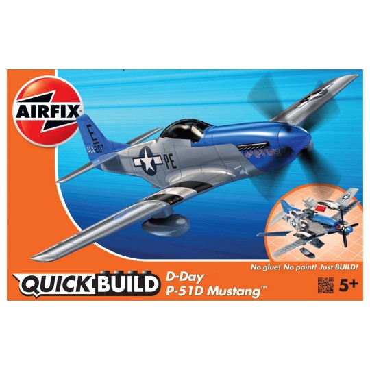 J6046-D-Day P-51D Mustang - QuickBuild Airfix - J6046