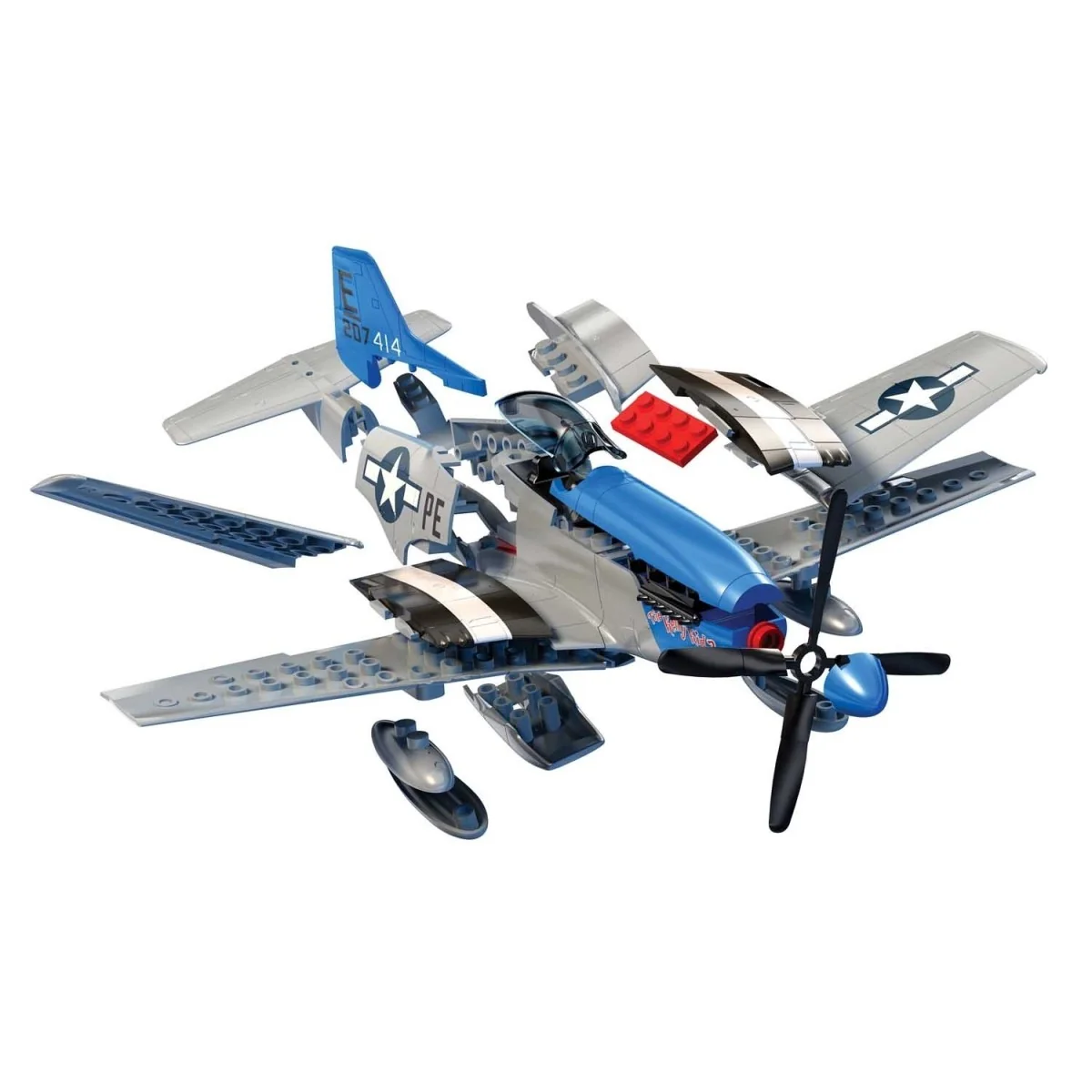 D-Day P-51D Mustang - Quick Build Airfix Airfix J6046 - 4