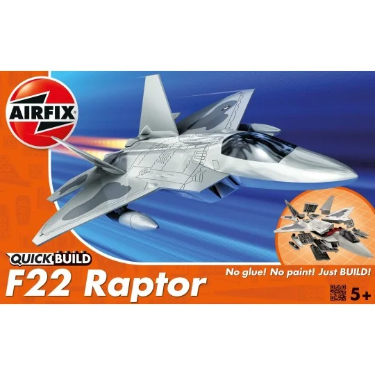 J6005-Jet F-22 Raptor - QuickBuild Airfix - J6005