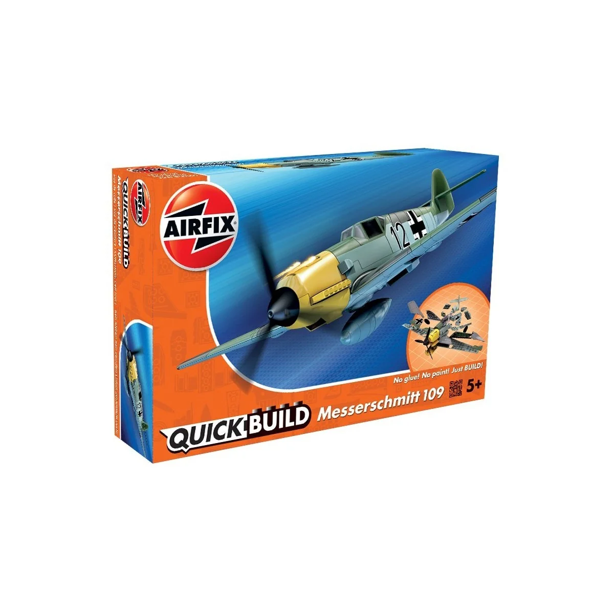Messerschmitt BF109th - Quick Build Airfix Airfix J6001 - 1