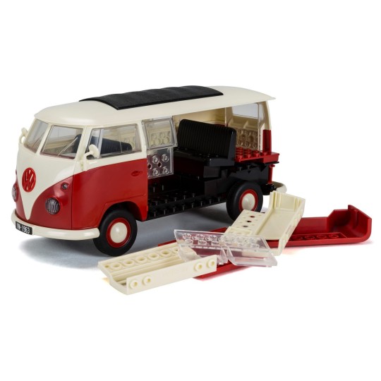 J6017-Volkswagen Van camping-car - Quick Build Airfix