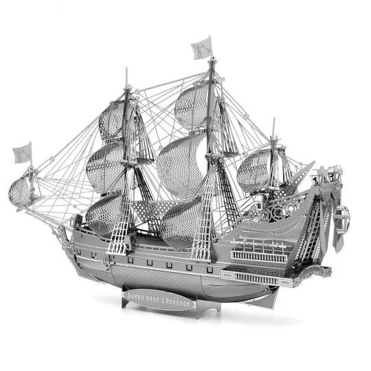 ICX009-Iconx Boat Qeen Anne's Revenge Metal Earth - ICX009