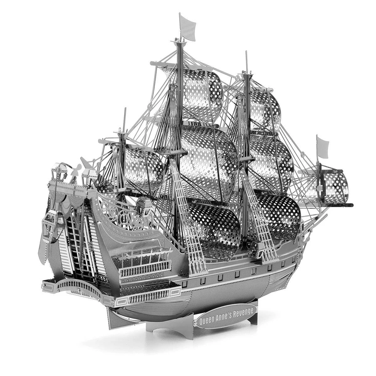 Iconx Boat Qeen Anne's Revenge Metal Earth Metal Earth ICX009 - 3