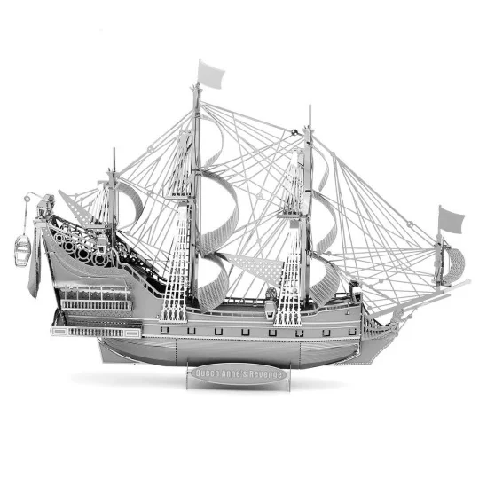 ICX009-Iconx Boat Qeen Anne's Revenge Metal Earth - ICX009