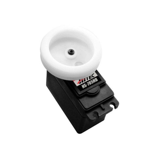 112785-Servo treuil 3.5 tours HS-785HB Hitec 13.2kg.cm, 1.4s/360°