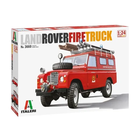 I3660-Land Rover Pompiers 1/24 Italeri