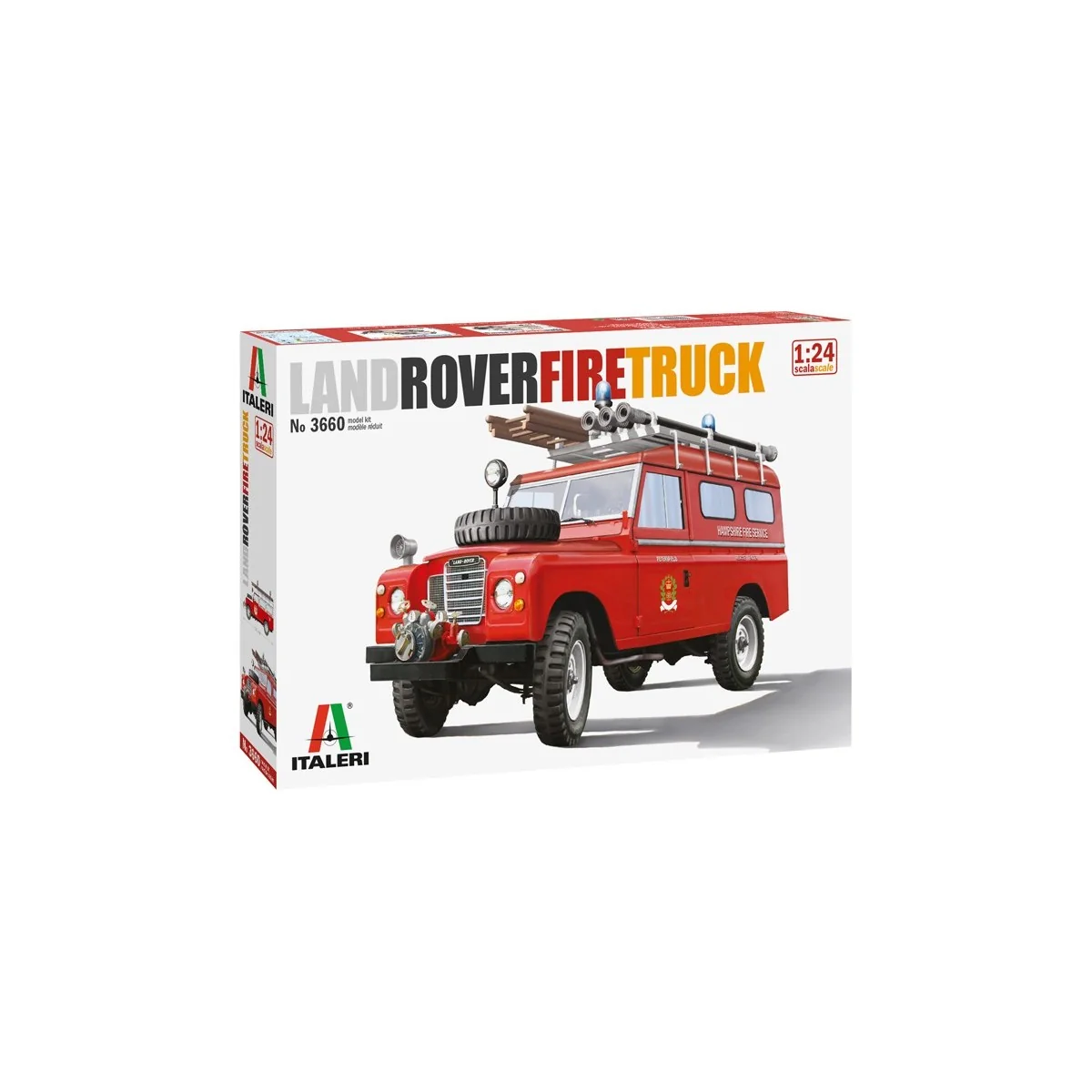 Land Rover Pompiers 1/24 Italeri Italeri I3660 - 2