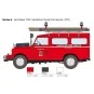 I3660-Land Rover Fire Brigade 1/24 Italeri - I3660