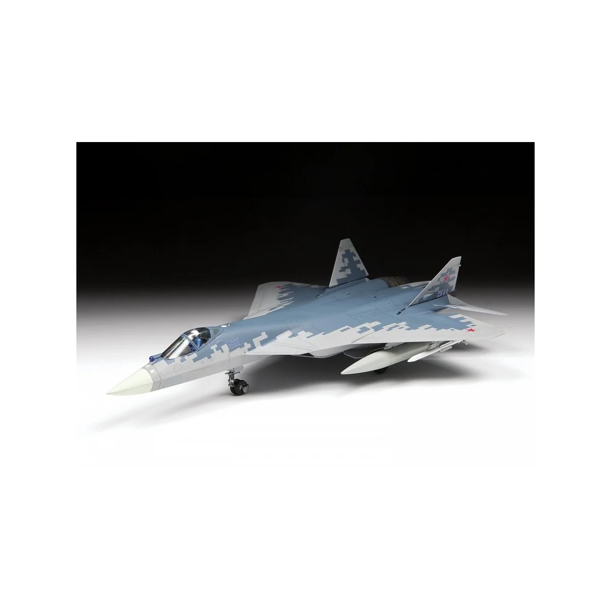 Sukhoi Su-57 1:72 Zvezda Fighter Zvezda Z7319 - 4 Sukhoi Su-57 1:72 Zvezda Fighter Zvezda Z7319 - 4