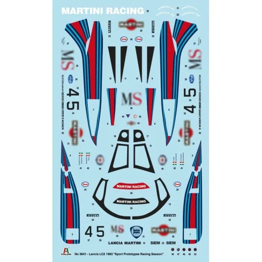 I3641-Lancia LC2 1/24 Italeri - I3641