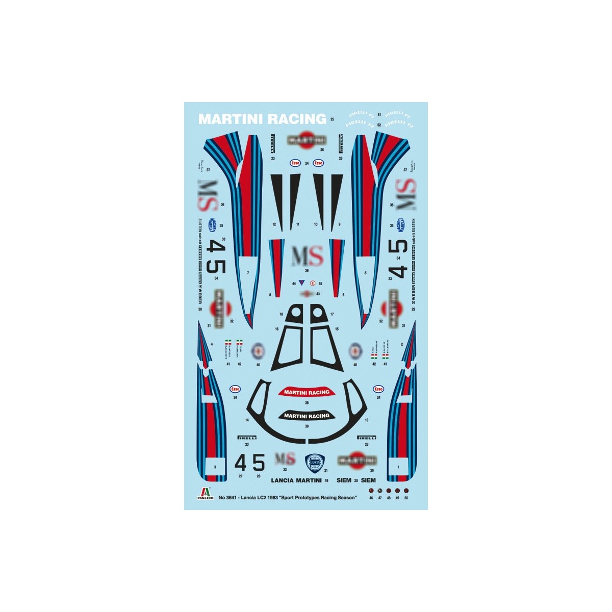Lancia LC2 1/24 Italeri Italeri I3641 - 3