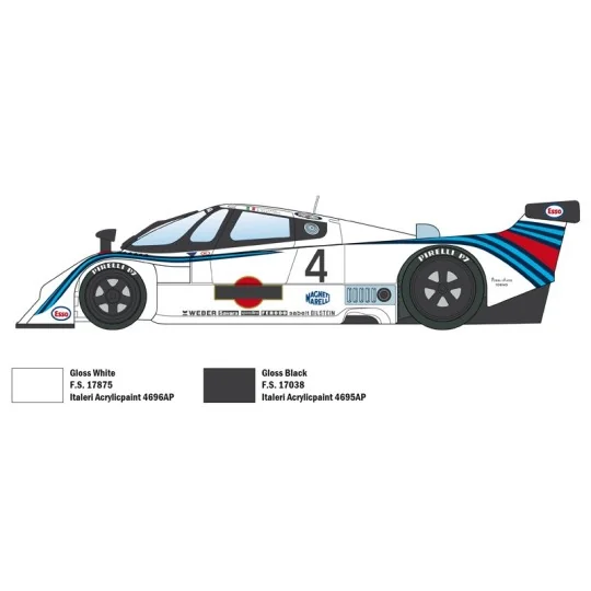 I3641-Lancia LC2 1/24 Italeri