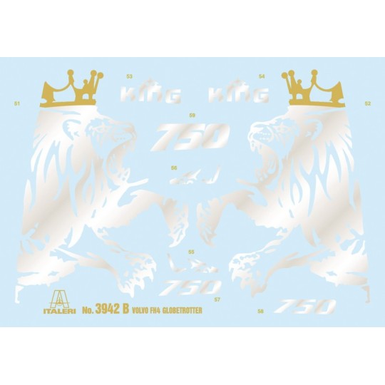 I3942-Volvo FH4 Globetrotter medium roof 1/24 Italeri