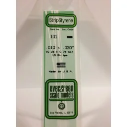 Wand 0.25x0.75x350mm Ref: 101 - Evergreen - S1370101
