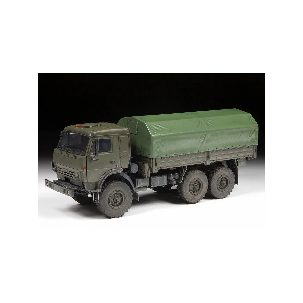 Kamaz K-5350 3 axle 1/35 Zvezda Zvezda Z3697 - 3