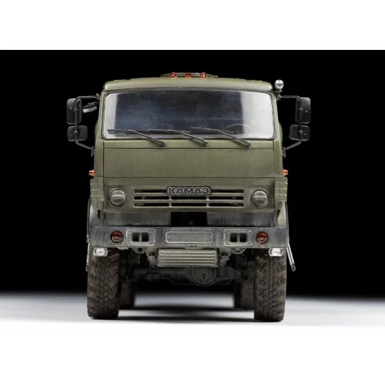 Z3697-Kamaz K-5350 3 axle 1/35 Zvezda