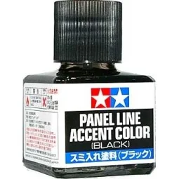 Jus de finition Enamel Noir Tamiya Tamiya 87131 - 1