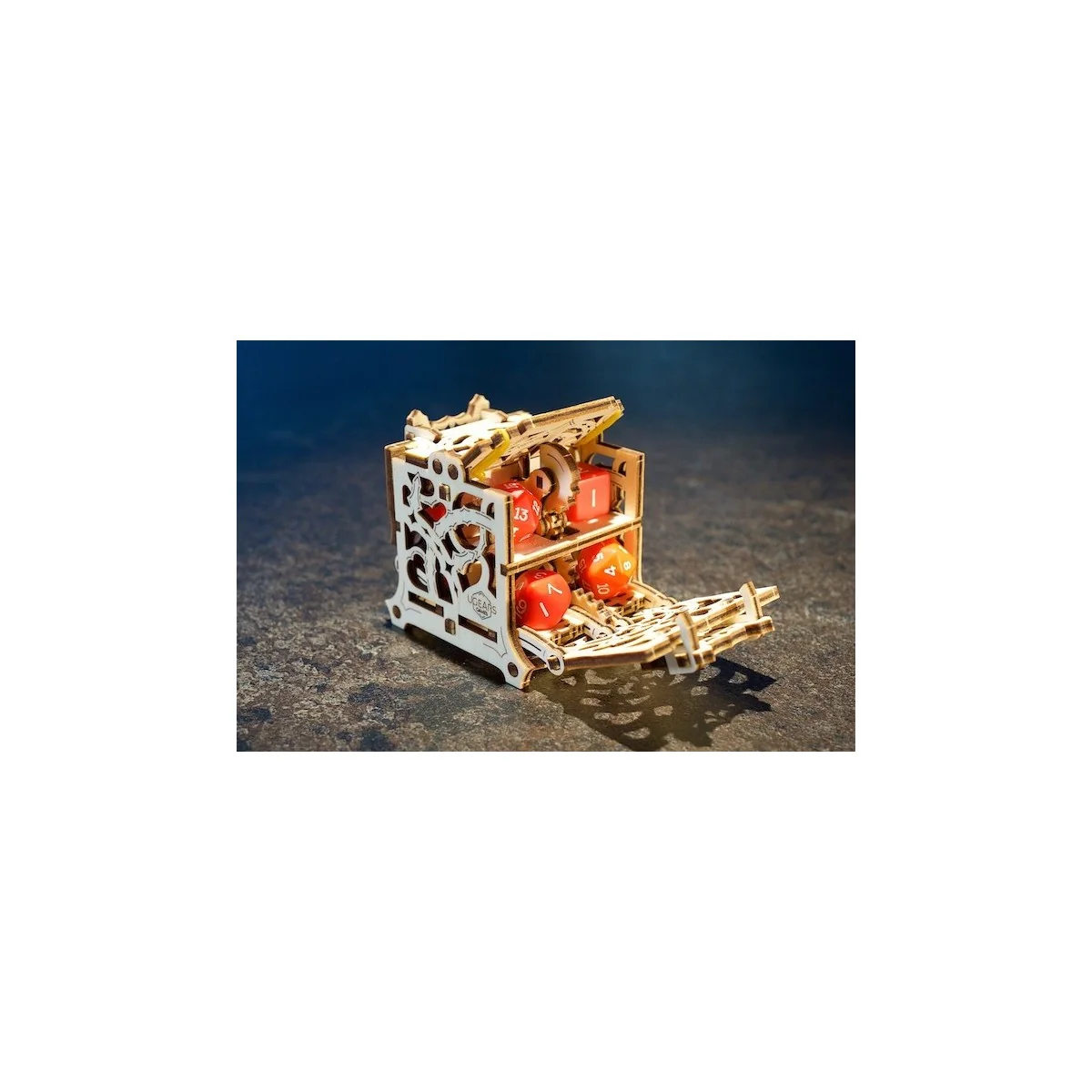 Boîte à dés 3D bois UGEARS UGEARS UG-70072 - 3