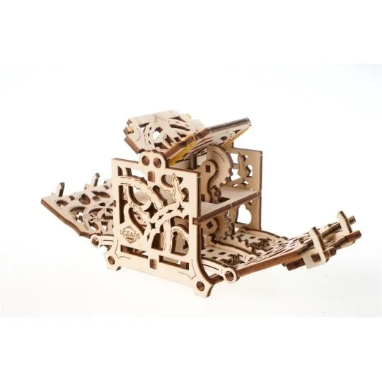 UG-70072-UGEARS 3D Wooden Dice Box - UG-70072