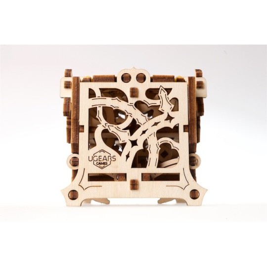 UG-70072-UGEARS 3D Wooden Dice Box - UG-70072