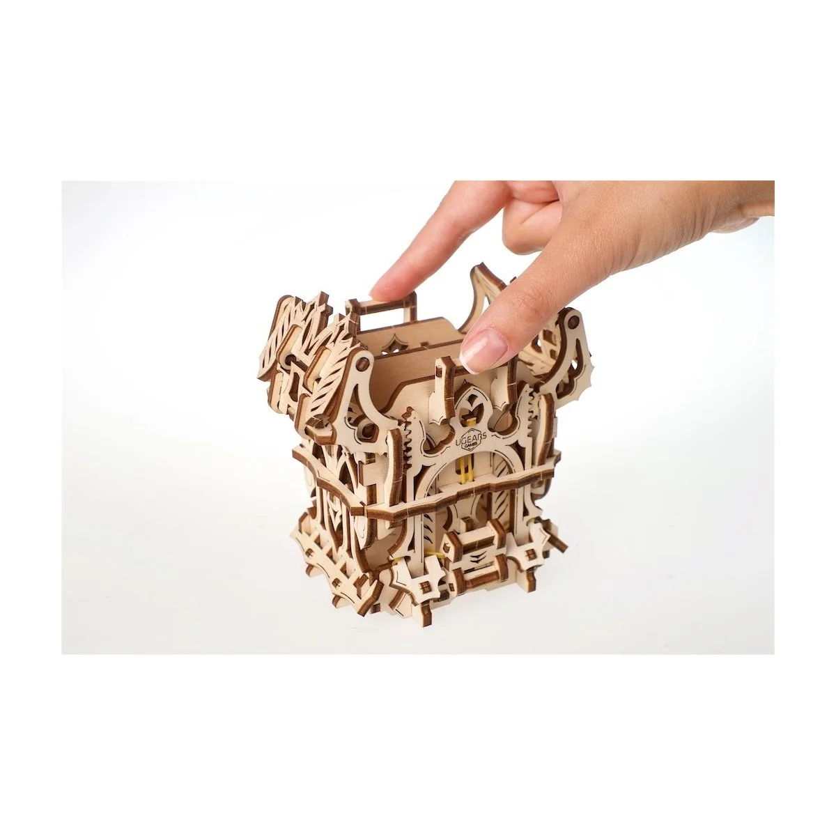 UGEARS 3D wood dice tower UGEARS UG-70069 - 6