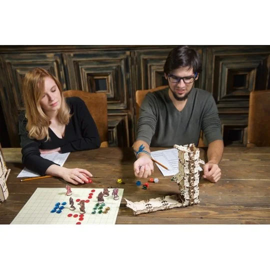 UG-70069-Tour de dés 3D bois UGEARS - UG-70069