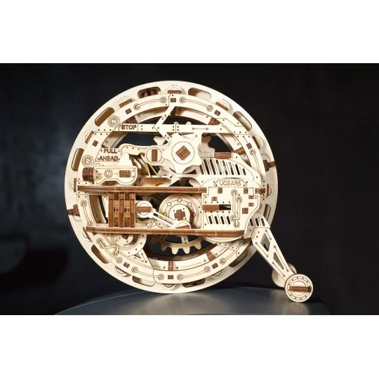 UG-70080-UGEARS 3D wood monowheel - UG-70080