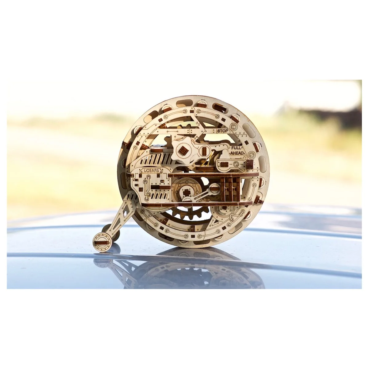 UGEARS 3D wood monowheel UGEARS UG-70080 - 4