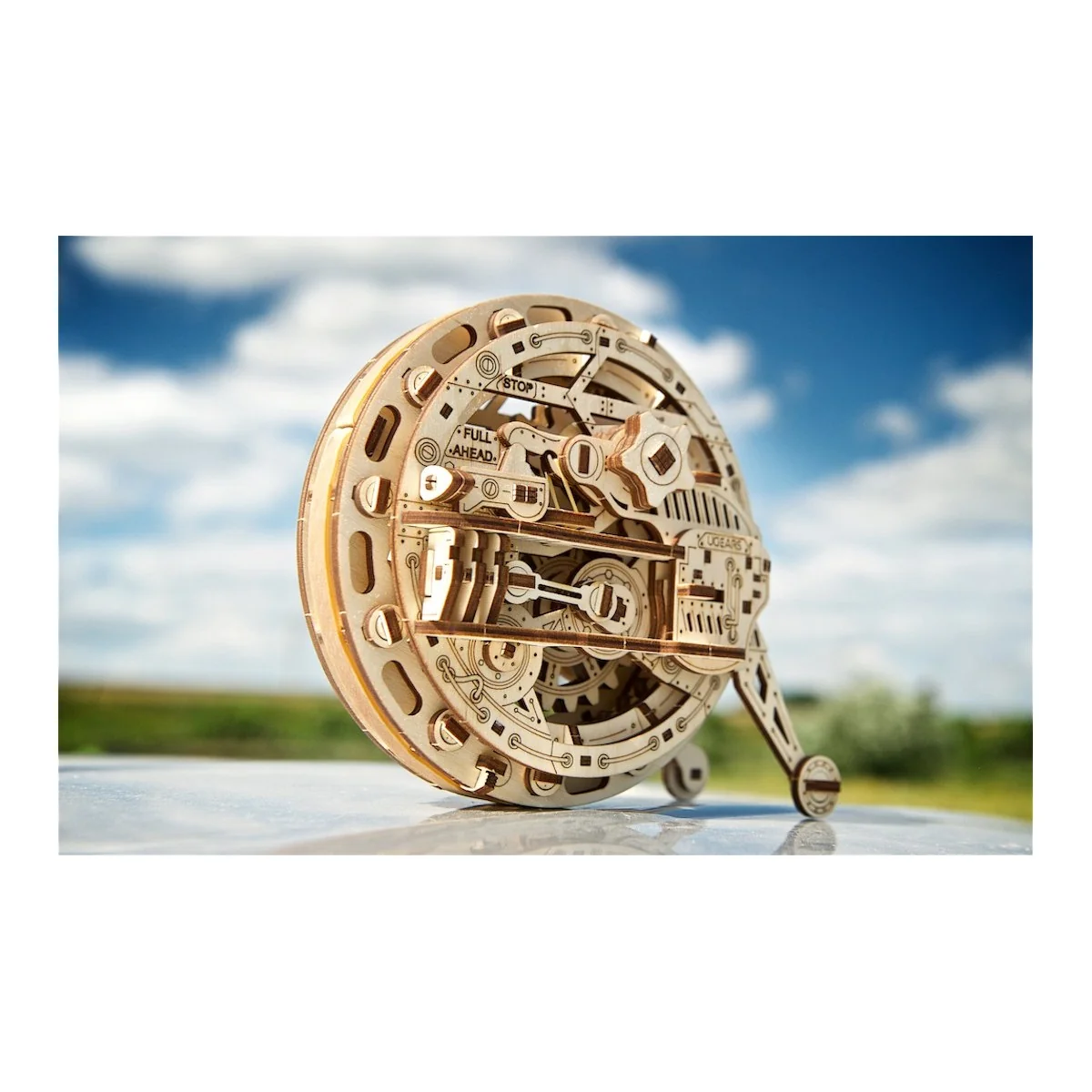 UGEARS 3D wood monowheel UGEARS UG-70080 - 5